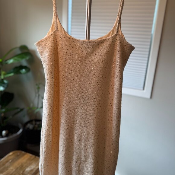 NWT Short Fitted Sequin Dress - Swim Cover - Picture 7 of 10